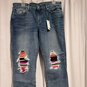 Levi’s ripped jeans